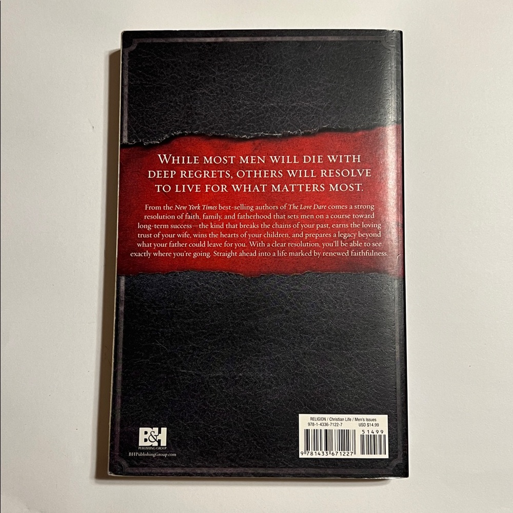 The Resolution for Men Book - Picture 3 of 3